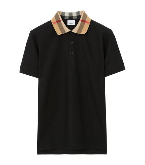 burberry collared shirt checkered colalr|Burberry shirts price range.